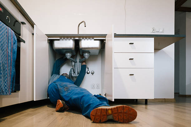 Professional Plumbing technician working in North Windham, CT